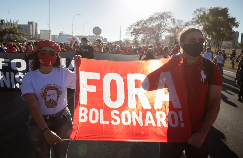 Protestas en Brasil: piden la destitución de Jair Bolsonaro