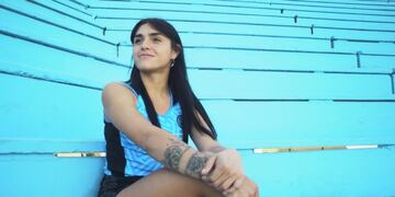 Micaela Planissig, nueva jugadora del plantel de hockey.