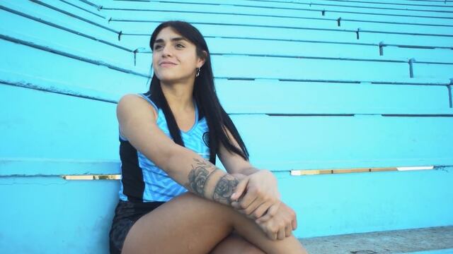Micaela Planissig, nueva jugadora del plantel de hockey.