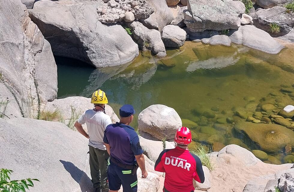 Dolor en Traslasierra: dos turistas se ahogaron en el balneario Posta del Remanso de Nono
