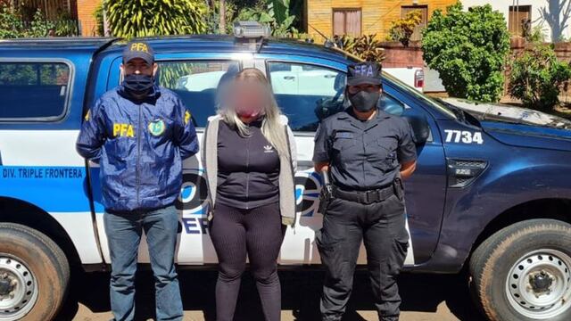 Puerto Iguazú: se entregó una mujer acusada del crimen de un ex policía en Buenos Aires