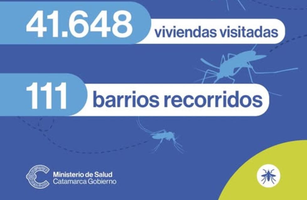 Dengue: Salud realizó un balance de controles focales durante el 2024