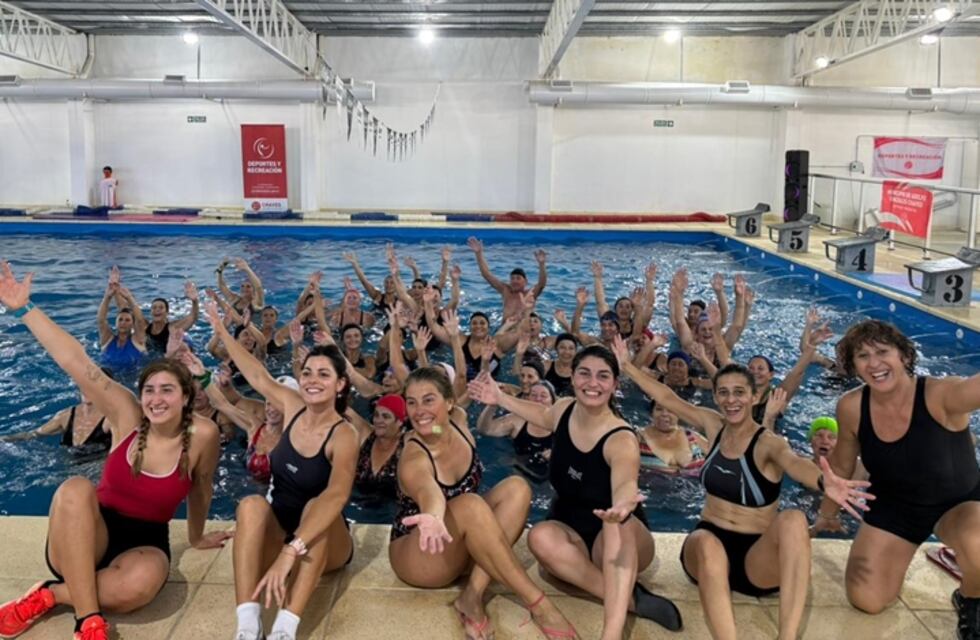 Chaves fue sede del segundo encuentro Regional de Aquagym