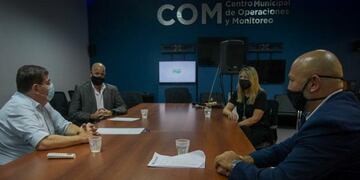 Se realizó un acuerdo institucional con Acción Marplatense para la aprobación del presupuesto de la ciudad