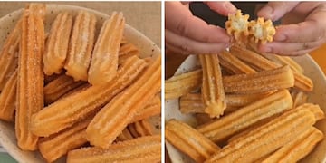 Perfectos para los días de lluvia y con tres ingredientes: receta de churros súper fácil