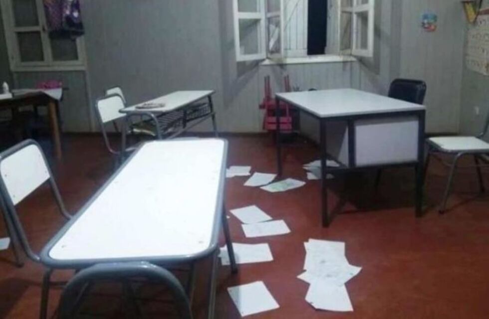 Denunciaron actos de vandalismo en una escuela de San Antonio