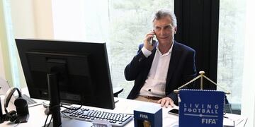 (PRENSA MAURICIO MACRI / AFP)
