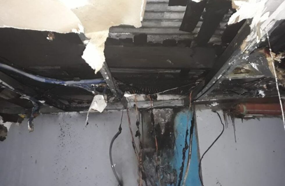 Incendio de una vivienda en Bahía Blanca