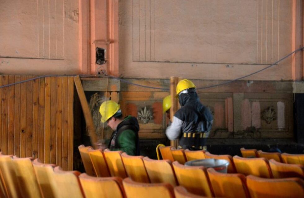 Avanza la restauración del teatro La Piojera