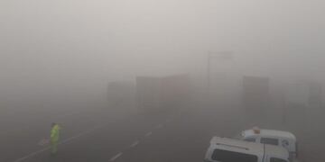 Neblina puente Victoria Rosario