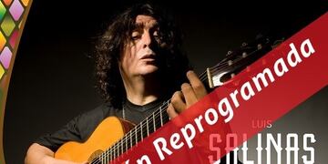 Luis Salinas se presentará en Villa General Belgrano el próximo 31 de enero\u002E