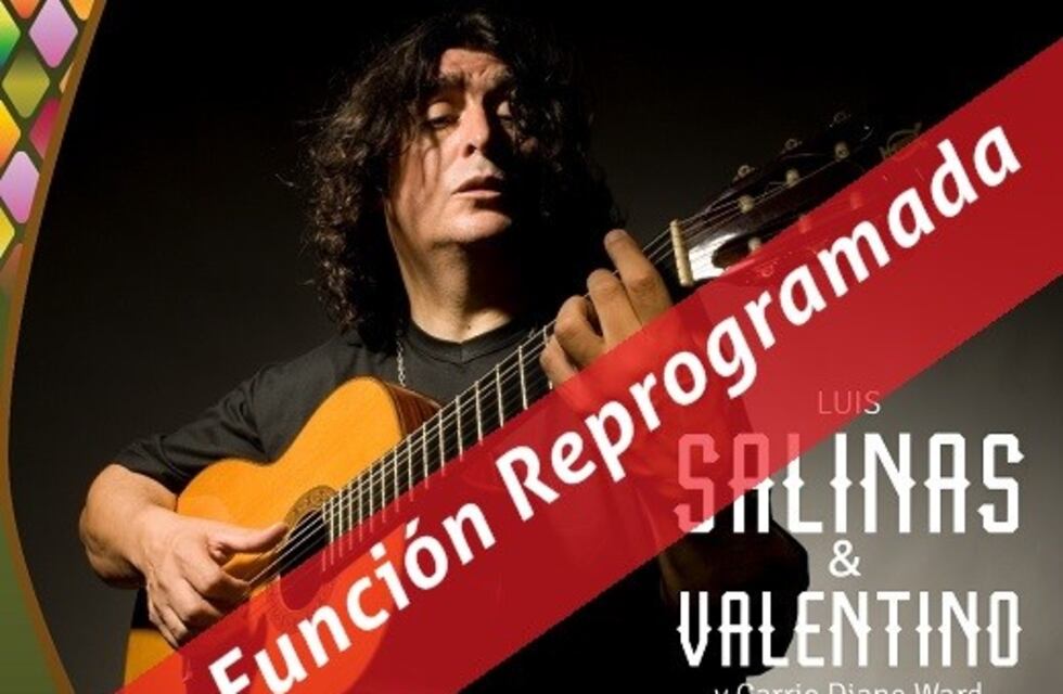 Reprograman presentación de Luis Salinas en VGB