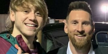 Paulo Londra y Leo Messi, juntos\u002E