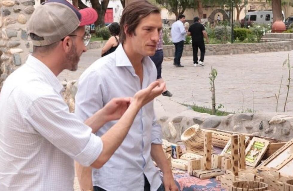 Iván de Pineda estuvo en Salta grabando su nuevo programa