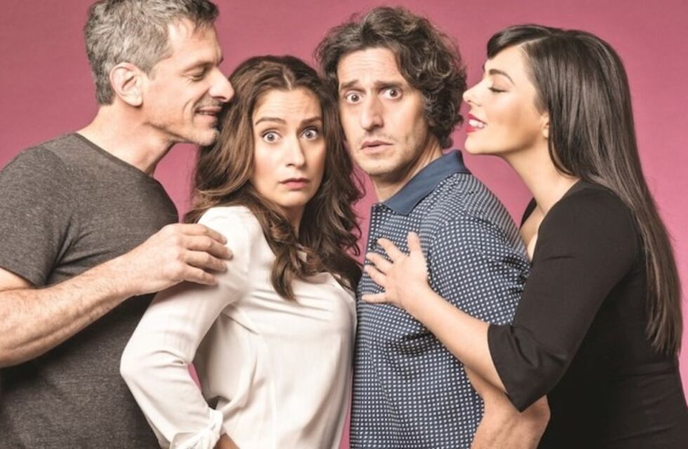 Diego Peretti y Muriel Santa Ana llegan a Rosario con "Los Vecinos de Arriba"