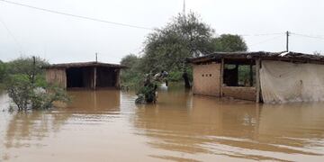 En dos días llovió el acumulado de meses y eso ha tenido terribles consecuencias para los pobladores del oeste formoseño\u002E (Colaboración)