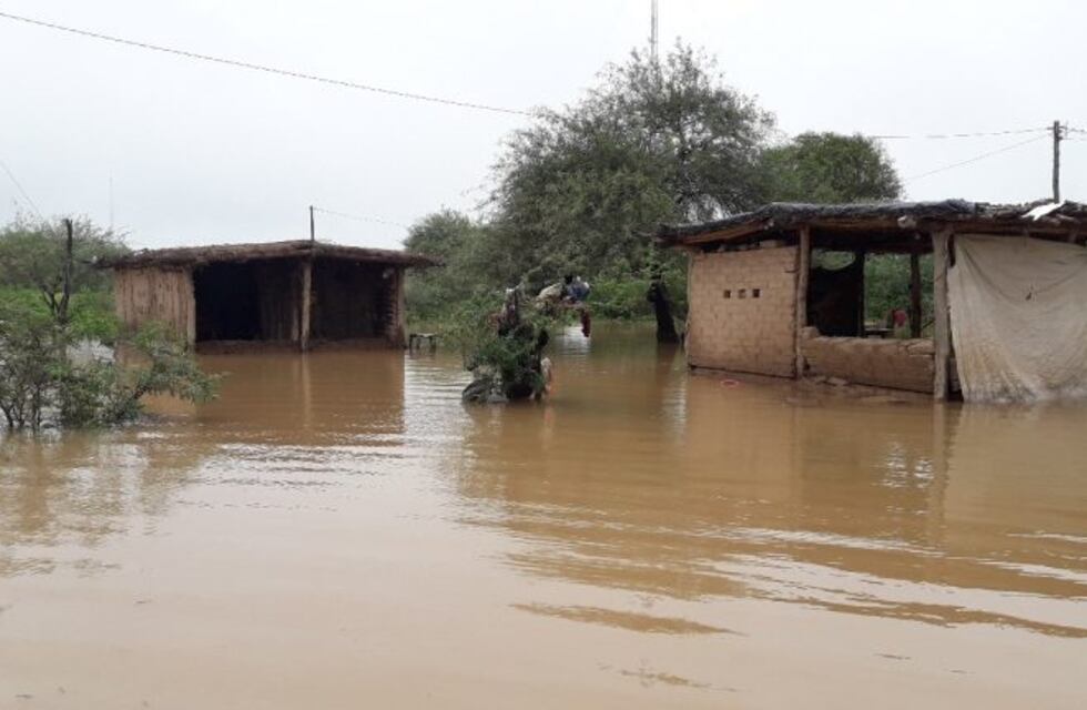 Lote 8: inundados por las constantes lluvias