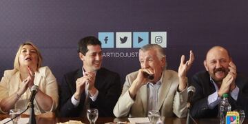 Gildo Insfrán preside la reunión del Congreso Nacional Justicialista