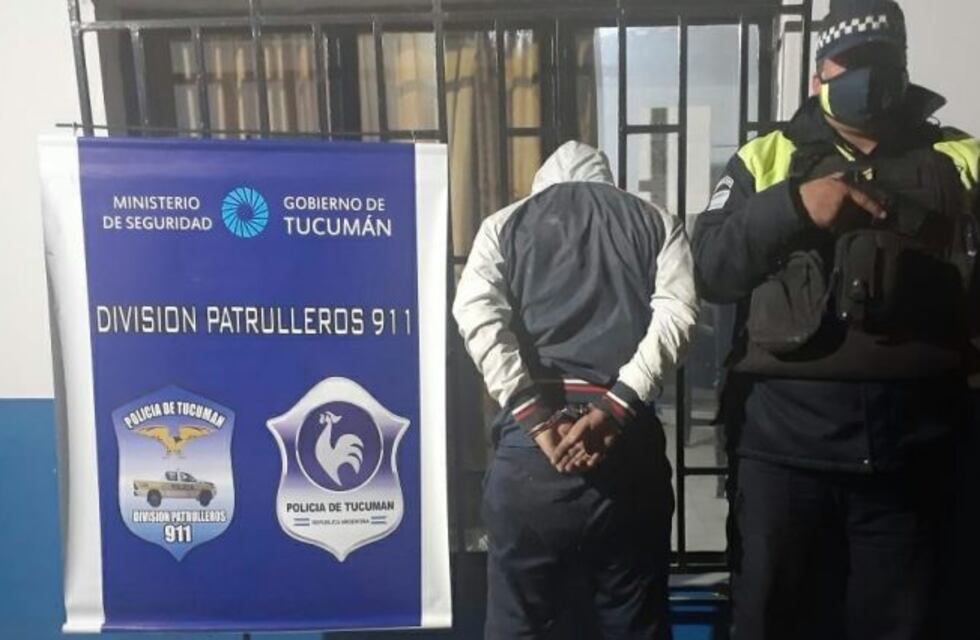 Villa 9 de Julio: patrulleros del 911 detuvieron a un ladrón que cometió varios robos