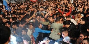 Recital del Indio Solari en Olavarru00eda