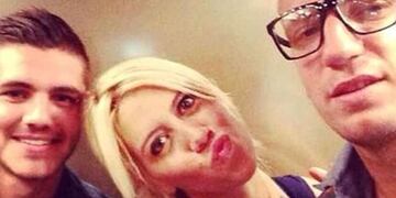 Wanda Nara, Mauro Icardi y Maxi López se reencontraron en el cumpleaños de uno de los hijos de la modelo y el futbolista del Vasco da Gama brasileño\u002E