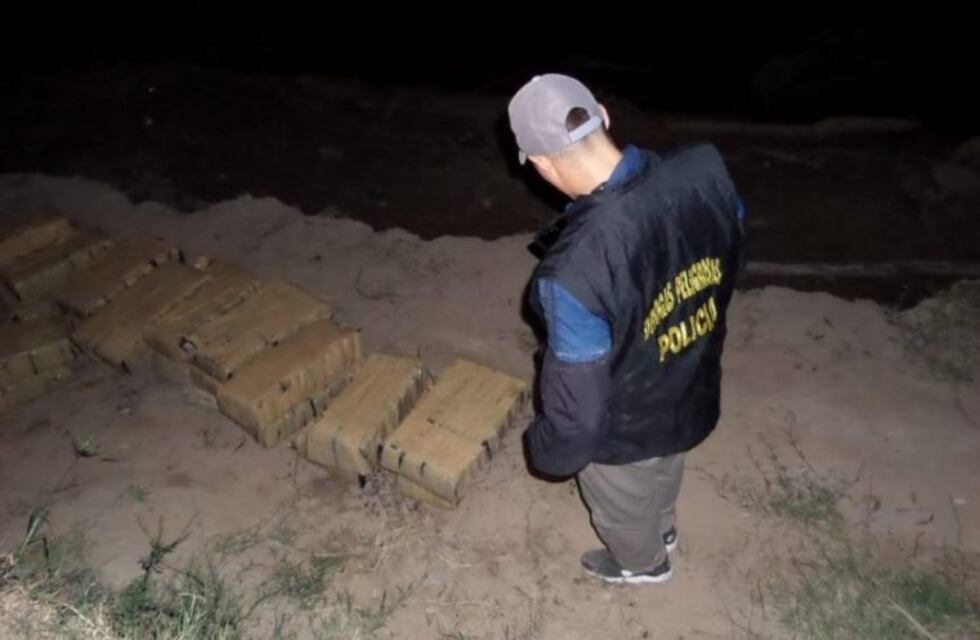 Secuestraron 310 kilos de droga en la costa de Las Palmas