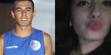 Luciano Pizarro, jugador de Godoy Cruz y Luna Cangemi\u002E