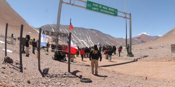 La demora para llegar a Chile es de una hora en el Paso de Agua Negra\u002E