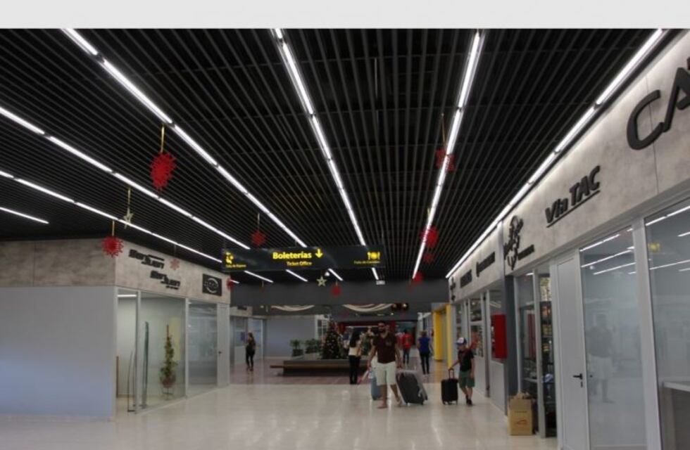 ¡Una pinturita! Inauguraron mejoras en la Terminal