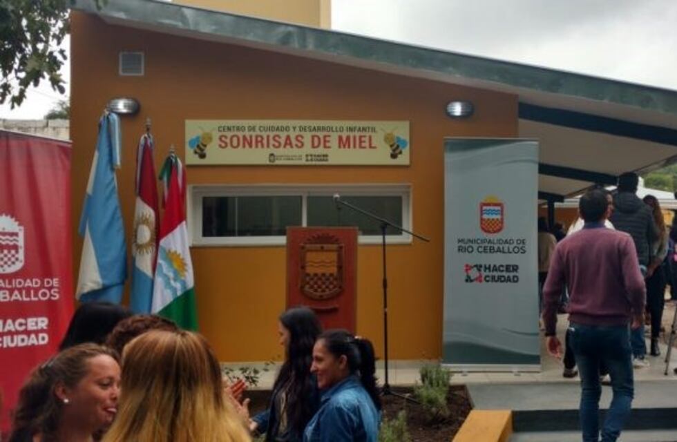 Río Ceballos: inauguran un nuevo CCDI en la localidad