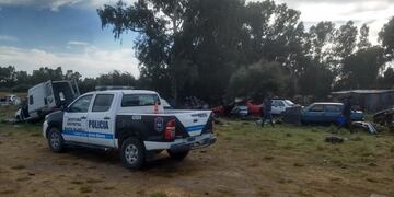 Clausuran un taller que operaba como desarmadero