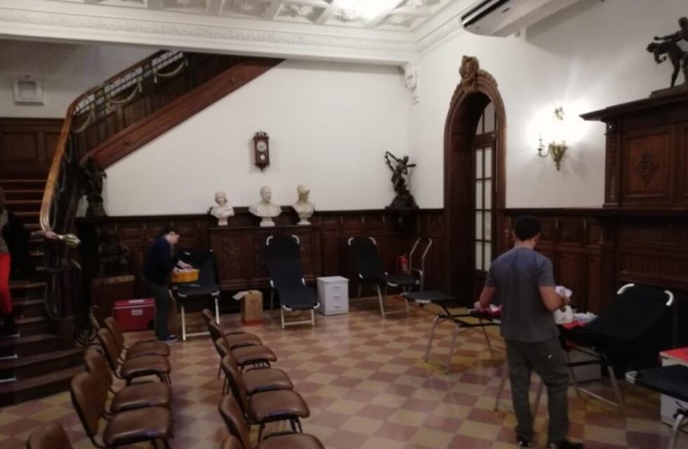 Abrieron el Concejo Municipal para una colecta voluntaria de sangre