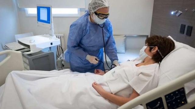 COVID-19: la ocupación de camas baja y alcanza el 72,5%