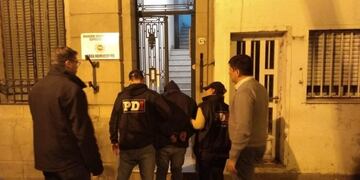 Detención del presunto asesino de Julio Cabal\u002E (Ministerio de Seguridad)