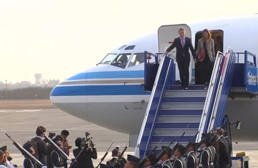 Mauricio Macri llegó a Perú para participar de la Cumbre de las Américas