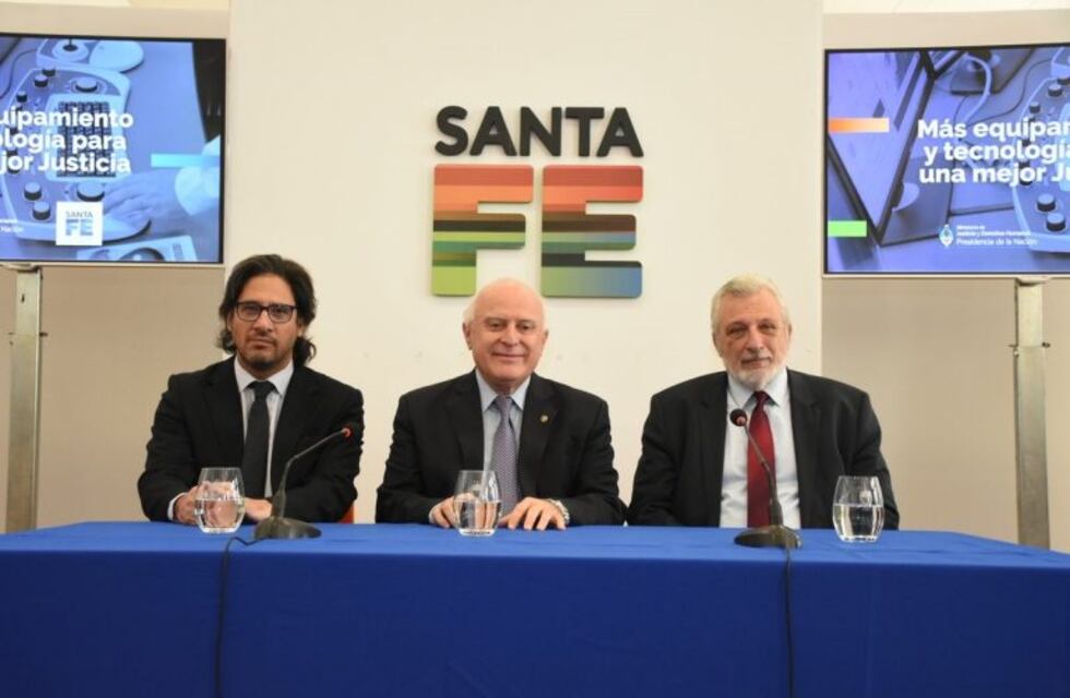 Garavano presentó inversiones para mejorar la investigación criminal en Santa Fe