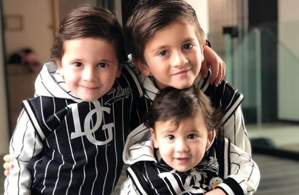 Los espectaculares disfraces de Harry Potter de Thiago y Mateo Messi para celebrar carnaval