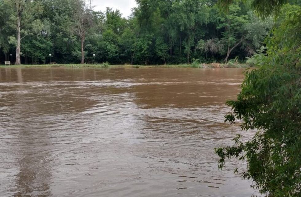 La creciente del Río Xanaes luego de las lluvias es moderada