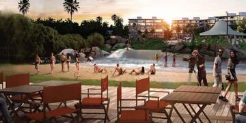 Avanza la construcción de una ola artificial en Buenos Aires