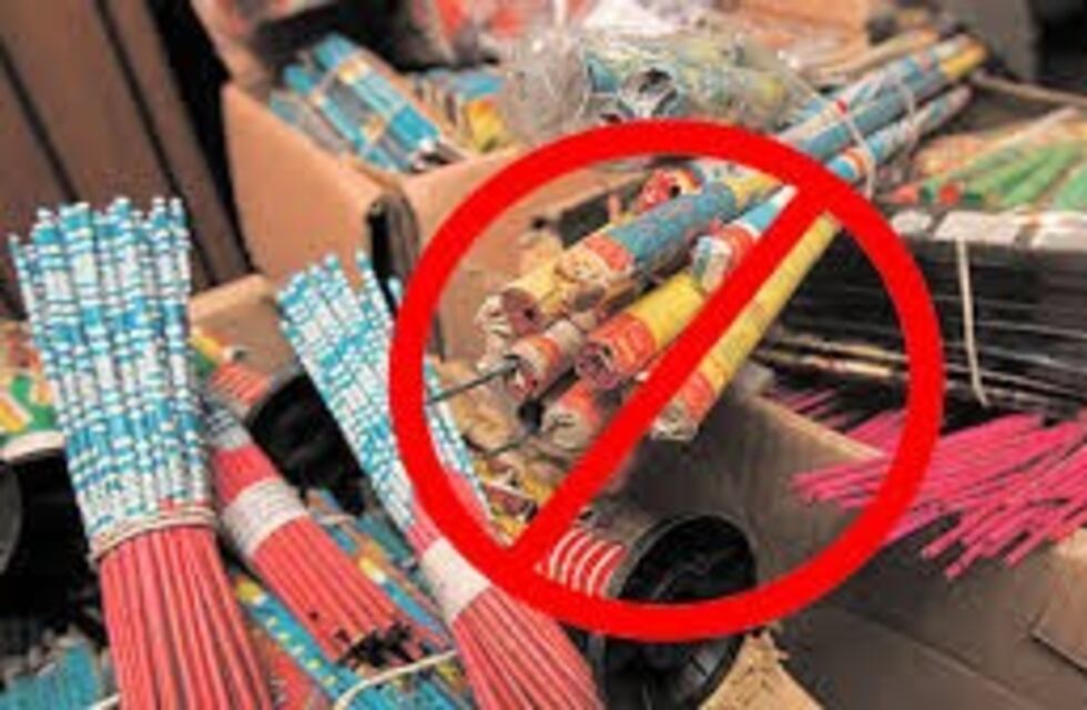 Se recuerda que está prohibida la venta y uso de pirotecnia