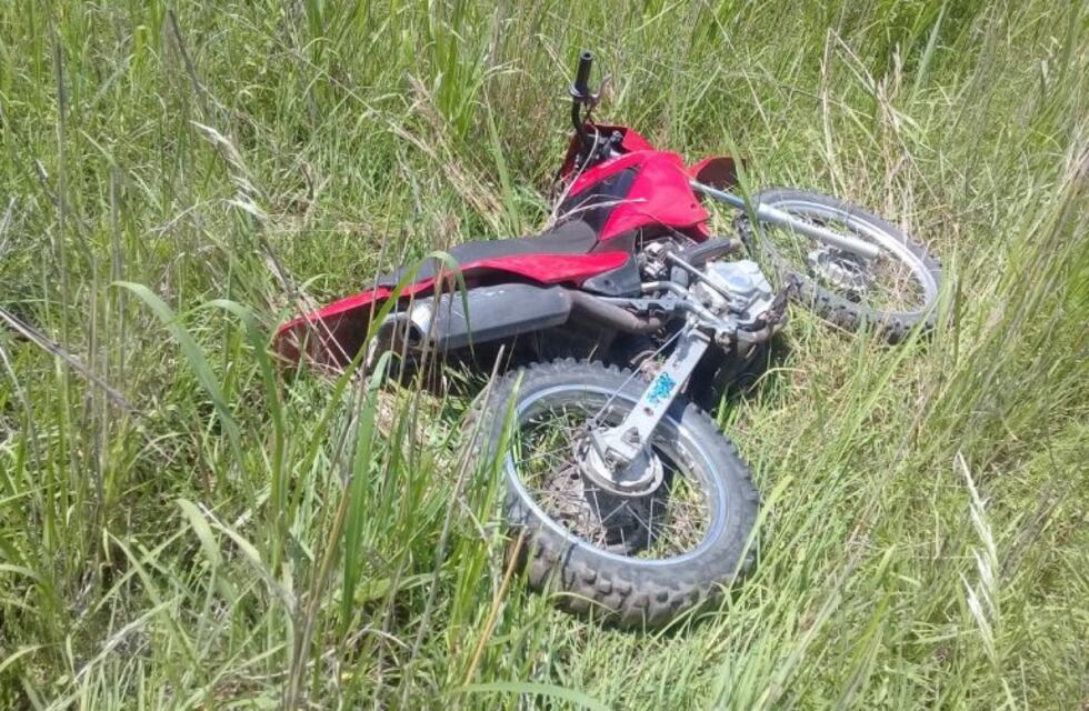 Barrio Parque San Juan: la Policía encontró una motocicleta robada