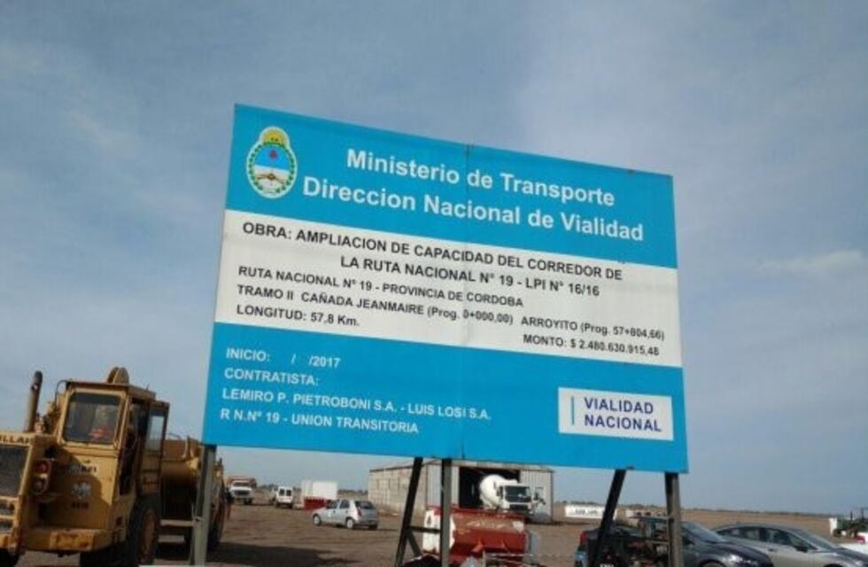 200 obreros despedidos en la obra de la autopista 19