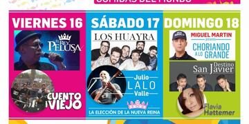 Recta final para la 5º edición de la Fiesta Provincial Dulce Ciudad del País