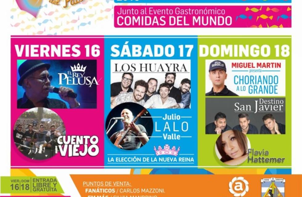 Recta final para la 5º edición de la Fiesta Provincial Dulce Ciudad del País