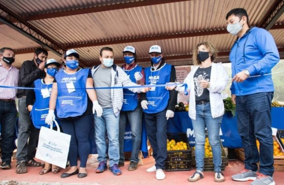 Herrera Ahuad inauguró un nuevo mercado de la Soberanía Alimentaria
