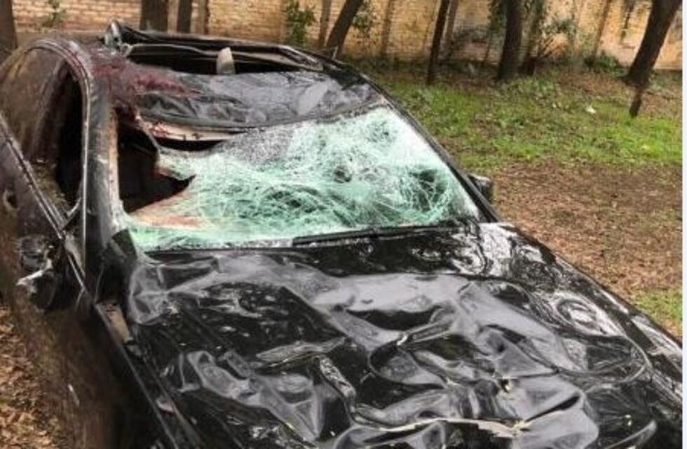 El ex diputado Braccone chocó un caballo y se salvó de milagro