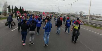 La organización anunció que se retiraría de las calles alrededor de las 13\u002E30\u002E (Facebook)