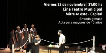 La entrada para ver la obra es libre y gratuita\u002E