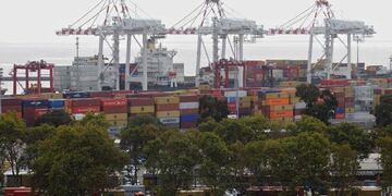 PUERTO PORTEÑO. En una imagen de archivo (DyN).