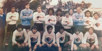 Alfredo Dybala, abajo, de izquierda a derecha, el tercero de la imagen\u002E